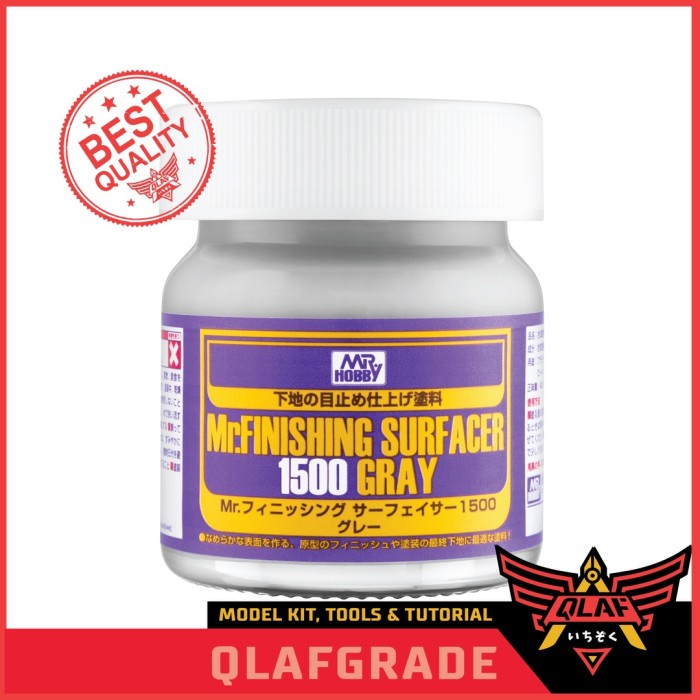 SURFACER - MR FINISHING SURFACER 1500 GRAY - PRIMER