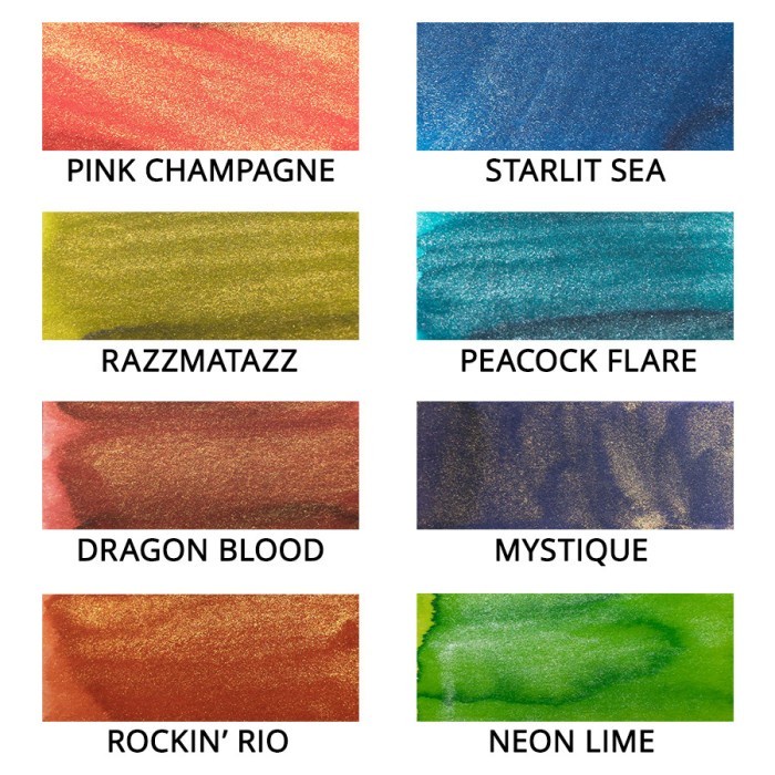 

Diamine Shimmering Inks - Fountain Pen Ink / Tinta 50Ml Botol