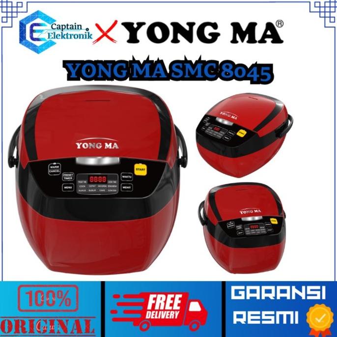 Yong Ma Rice Cooker Magic Com 1.3 Liter Smc8045 Smc-8045 Smc 8045 Ori Kimiwagobi