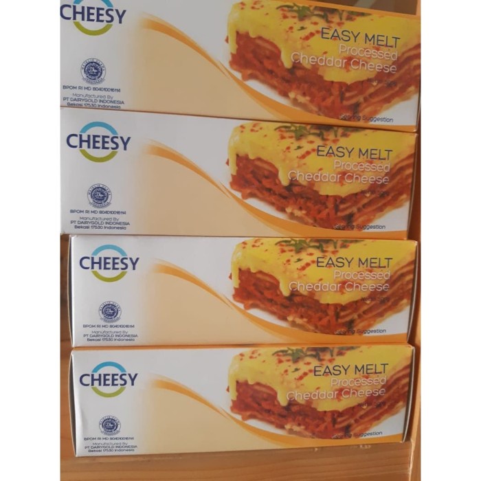 

Cheesy Easy Melt 500Gr / Melted Cheese/ Keju Easy Melt