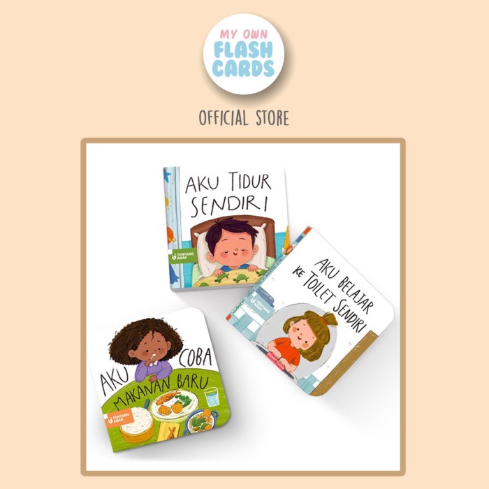 

Update!! Buku Tentang Anak Aku Tidur Sendiri Coba Makanan Baru Toilet Sendiri