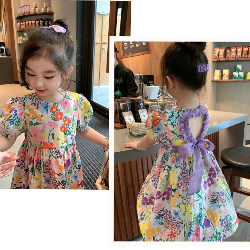 Dress Anak Perempuan 3 4 Tahun 2 5 6 Cewek Umur 9 12 Thn 1 7 8  Rok Model Pendek Midi Outfit Keren G