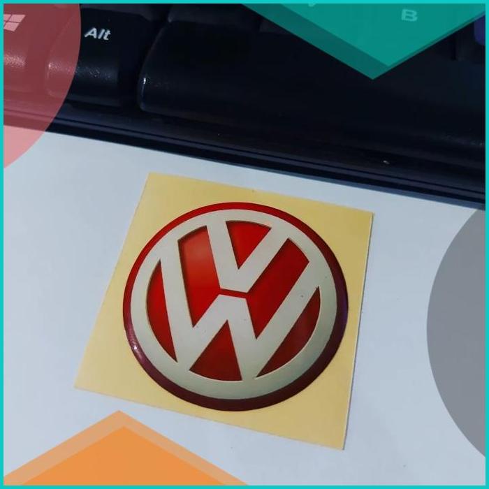 

Sticker Resin Timbul VW Stiker Lentur 3D Mobil Volkswagen Kecil 20JVL