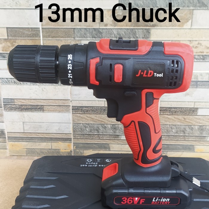 Promo Bor Cordless 36Vf Bisa Tembok