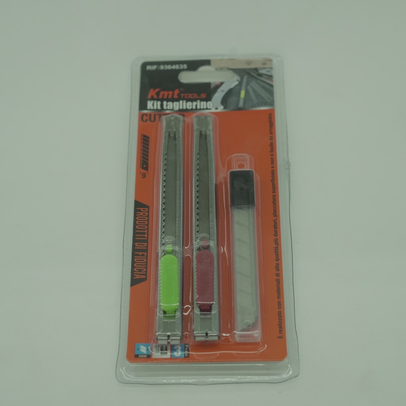 

KMT STYLE Utility Knife Cutter Pisau Potong Kertas Kecil Cutter Pisau Alumunium