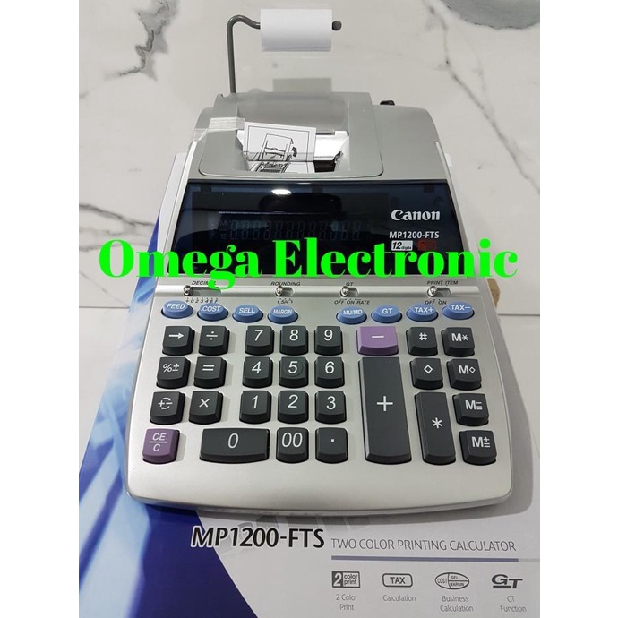 

Canon Calculator MP1200-FTS Printing Struk Kasir Kalkulator 12 Digits