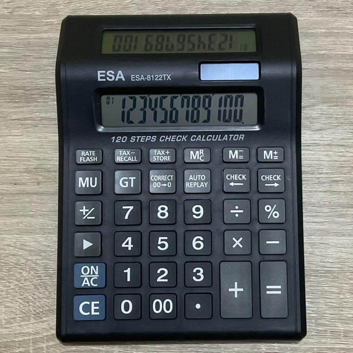 

Kalkulator ESA - Kalkulator 2 Layar - 12 Digit