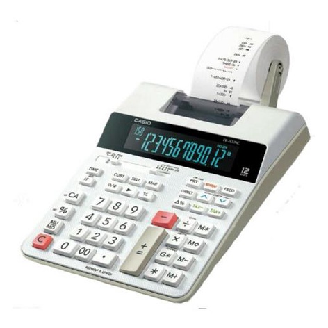 

casio kalkulator calculator printing print struck struk fr2650rc