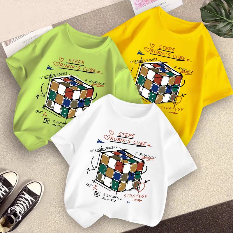 READY siap kirim instan dan sameday kaos anak warna warni cerah gambar rubrik kaos field trip t shir