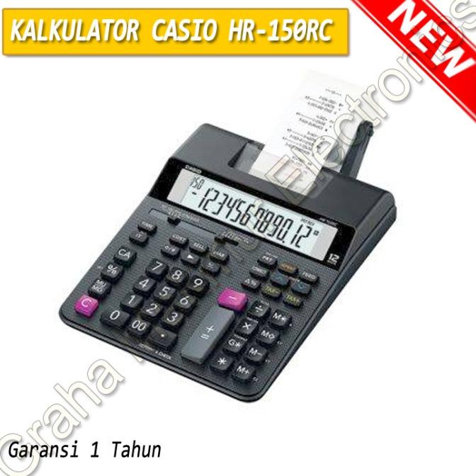 

KALKULATOR CASIO HR-150TM (CALCULATOR PRINTING)