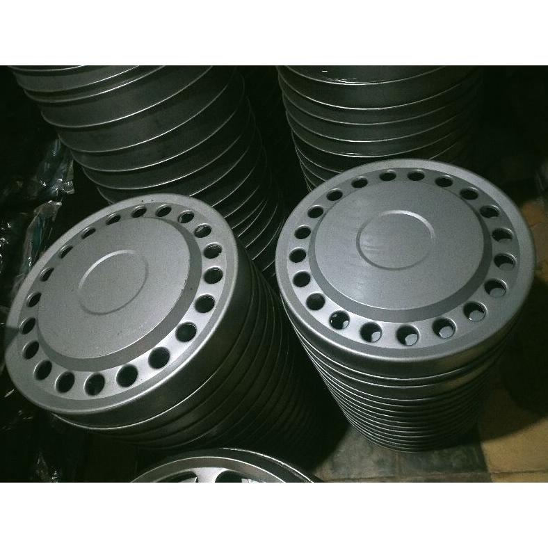 Baru 1 pcs wheeldop adiputro lubang 20 wheldop truk bahan plat besi r16/r15 ,,