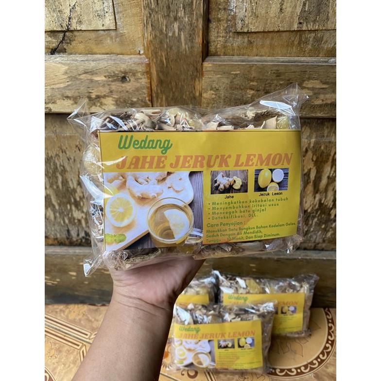 

Update - WEDANG JAHE JERUK LEMON + GULA BATU ISI 10pcs ..