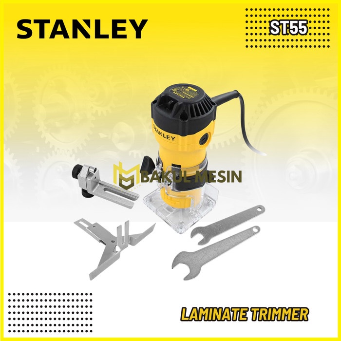 ✅New Stanley St55 Mesin Profil Kayu Router Trimmer Laminate Trimmer Bisa Gojek