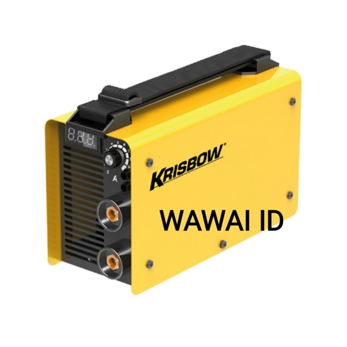 [Original] Mesin Las Inverter Krisbow 120A 1Ph Vrsd12 Las Listrik Bergaransi Limited