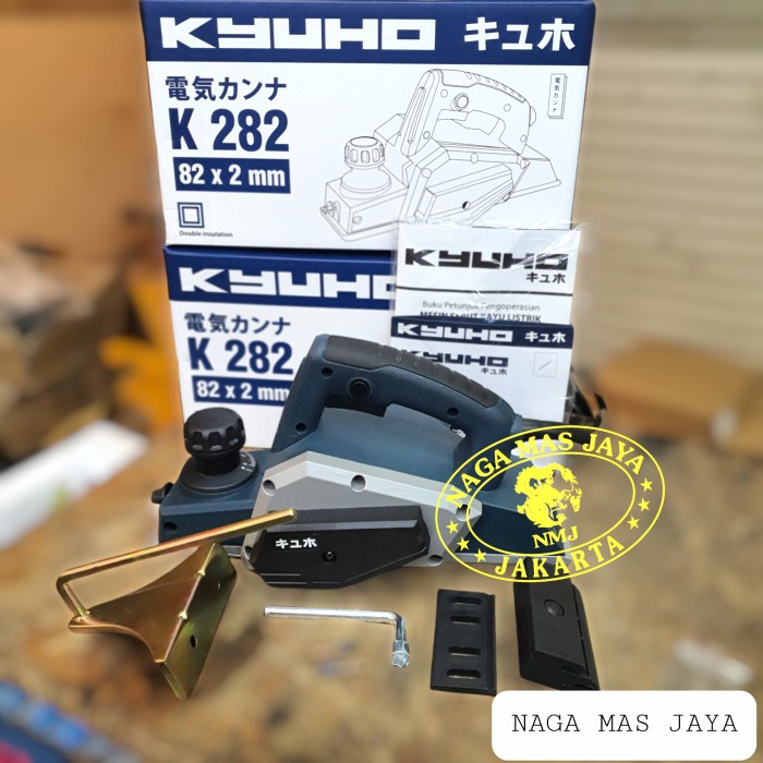 MESIN SERUT KAYU KYUHO K282 / MESIN PASAH SUGU PLANER KAYU KYUHO K 282 -Lulas G