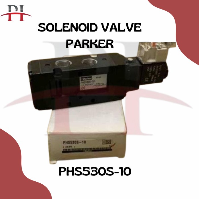 ✅Baru Solenoid Valve Pneumatic Parker Phs530S-10 Terbaru