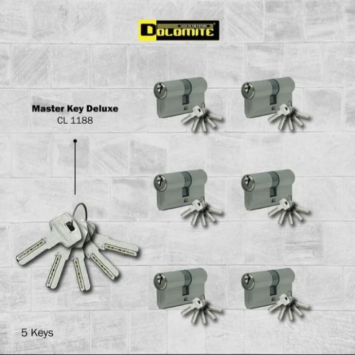 [Ori] Master Key Kunci Pintu Rumah / Cylinder Master Key Murah Diskon