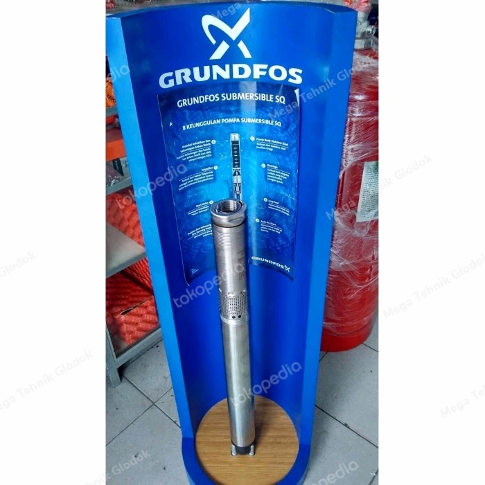 [Original] Pompa Submersible 3 Inch Grundfos Sq 3-95 Limited