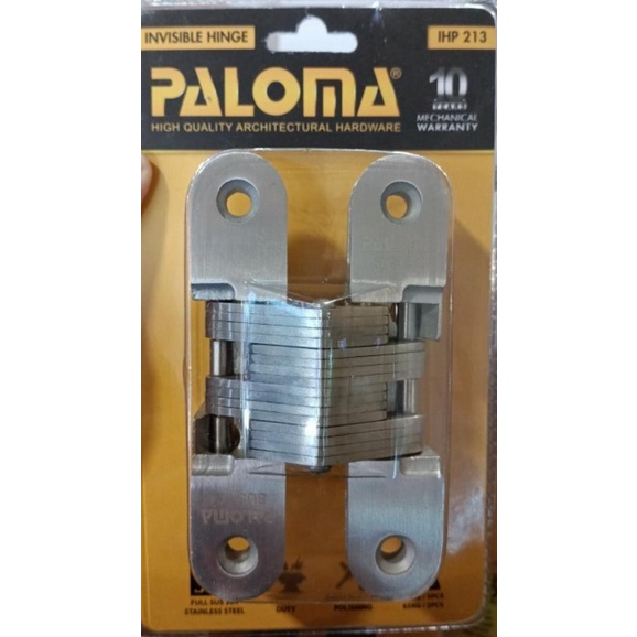 [Ori] Ihp 213 Engsel Hinge Paloma Concealed Stainless #Engsel Tanam Pintu Terbaru