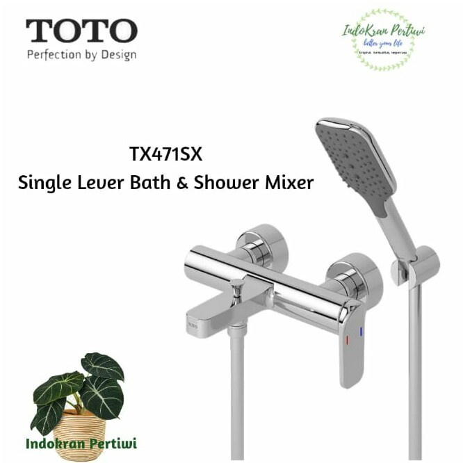 [Ori] Shower Mandi Set Toto Tx471Sx  Kran Bathtub / Shower Mandi Toto Limited