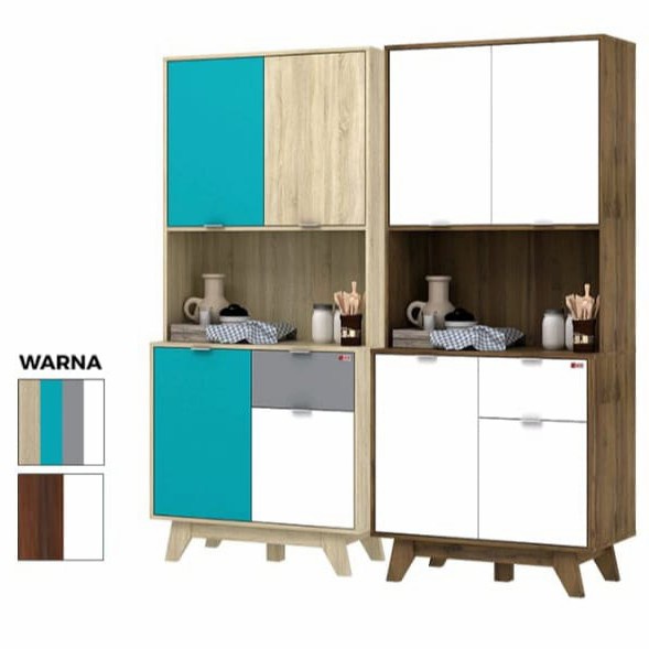 [New Ori] Lemari Dapur Minimalis /Kicen Set Dapur Kc80 Limited