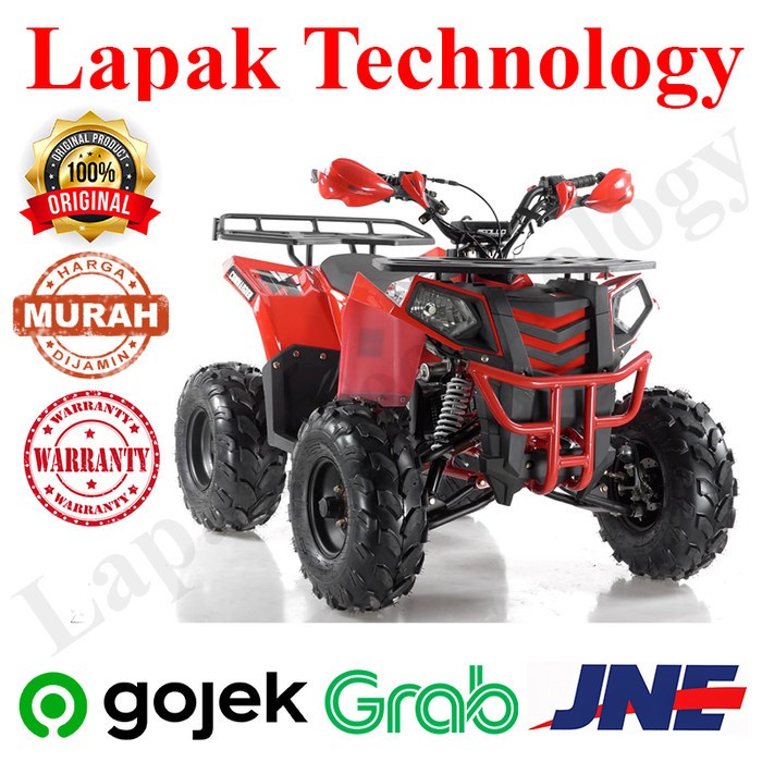 [Baru] Atv Commander 125Cc ..Mesin Manual 1.2.3  Mundur  Remote Alarm Diskon