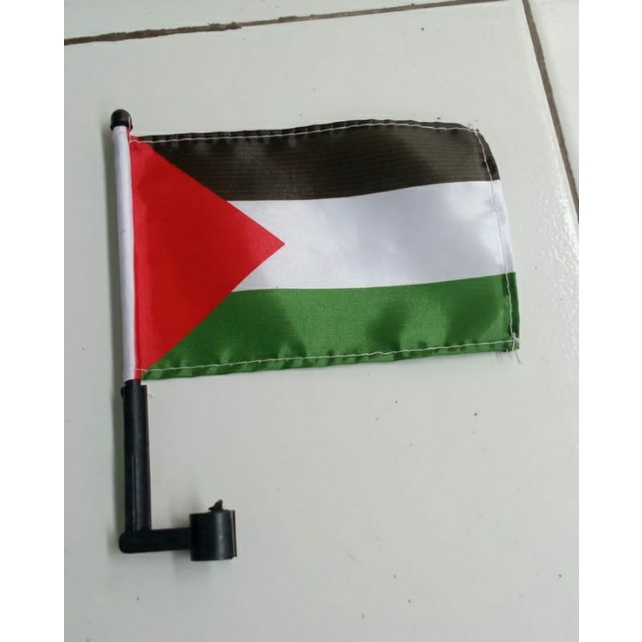 BENDERA PALESTINA BUAT DI MOTOR PLUS TIANG/BENDERA PALESTINA