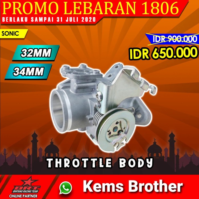 ✨Termurah Tb Sonic Brt 32 Atau 34Mm Terbaru
