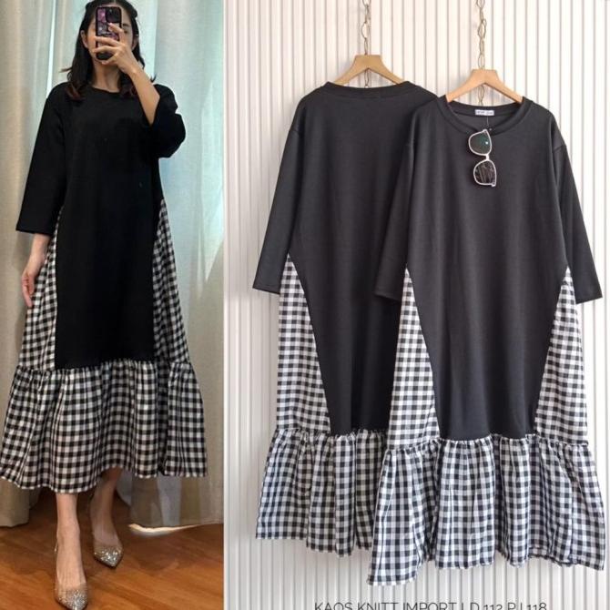 Kemeja Tunik Katun Jepang Wanita / Fashion Baju Kerja Cewek Original