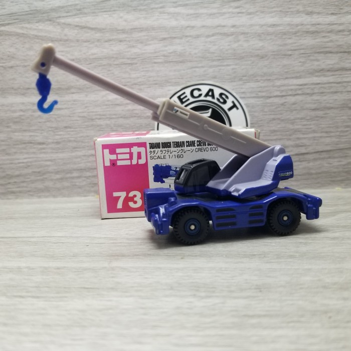 PROMO TOMICA TOMY BIRU 73 TADANO ROUGH TERRAIN CRANE CREVO 600 TERMURAH