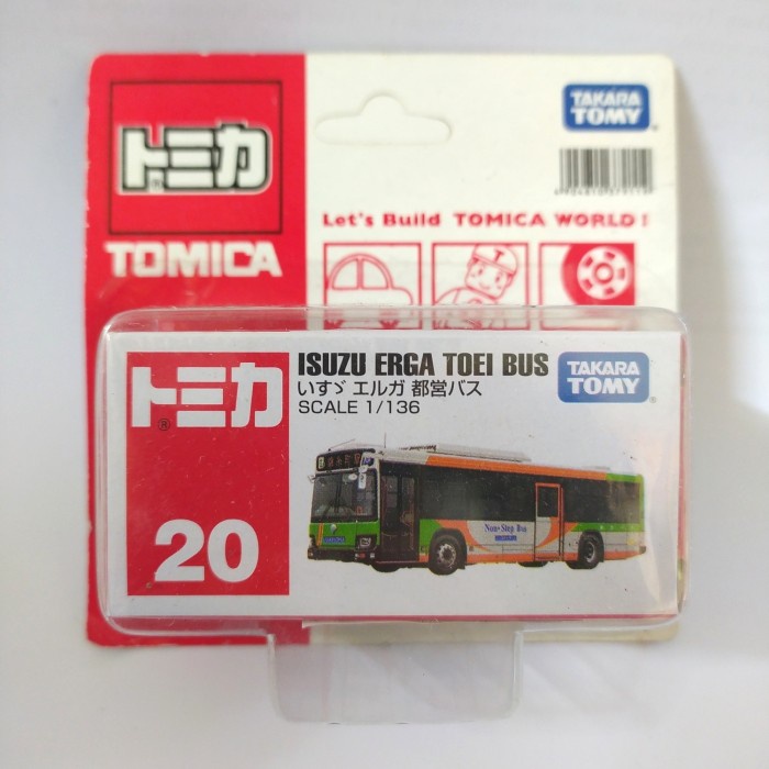 HOT SALE TOMICA ISUZU ERGA TOEI BUS TERBARU