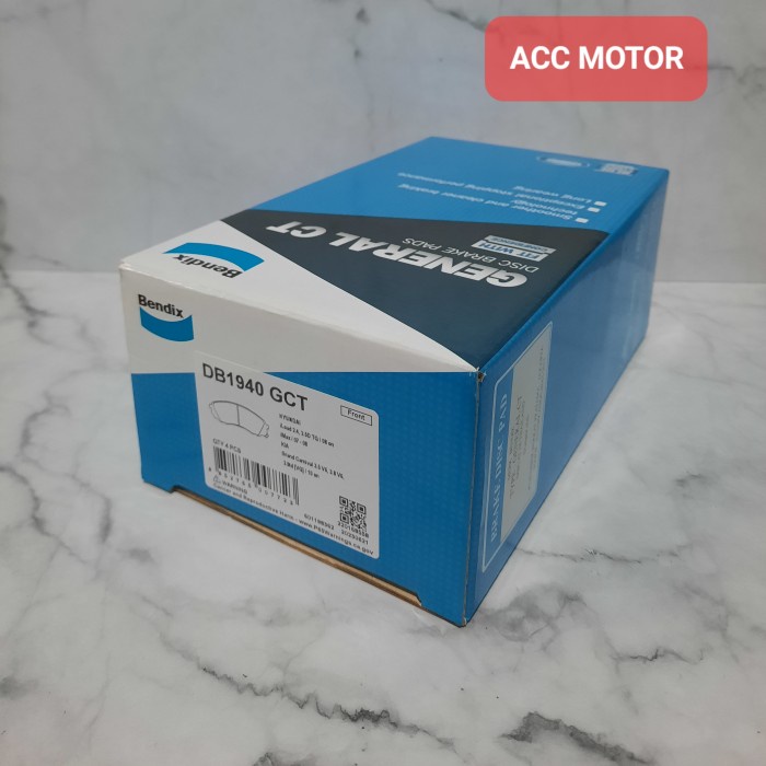 Kampas Rem Depan Hyundai H1 Diesel & Bensin - Bendix Brake Pad DB1940 best