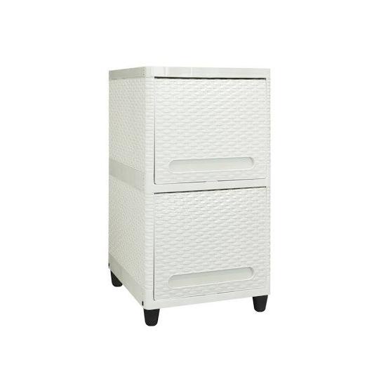 lemari plastik club susun 2 flip