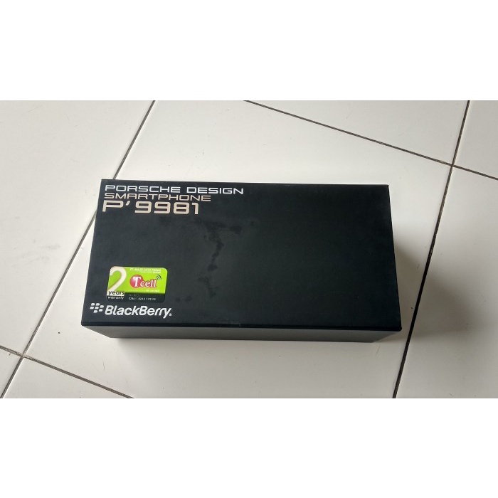 Blackberry Porsche Design P9981 Black MULUS star