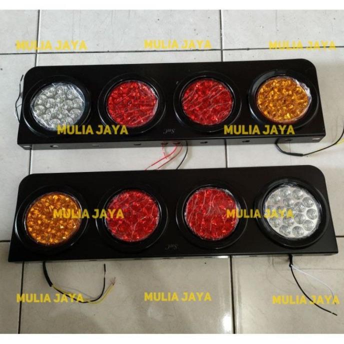 *B&Y* Lampu Stop LED Bulat/Lampu Rem LED/Stop Lamp Truk BEST QUALITY