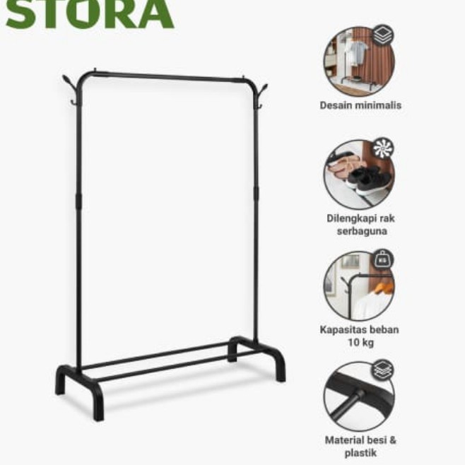 Promo Krisbow Gantungan Pakaian ,Jemuran Pakaian /Garment Rack