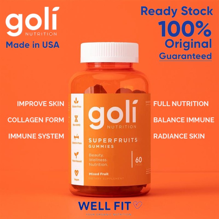 

Terlaris Official GOLI SUPERFRUIT Gummy SALE