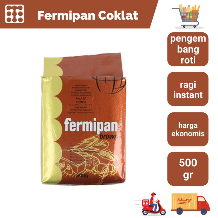 

Promo Ragi Fermipan Coklat 500Gr