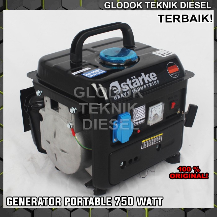 GENSET GENERATOR KECIL 1000 WATT BENSIN PORTABLE 750 WATT