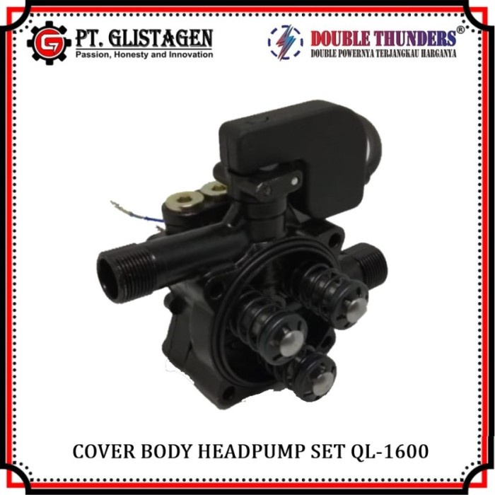 Body Casing Head Pump Set Switch Otomatis Piston Jet Cleaner Ql 1600