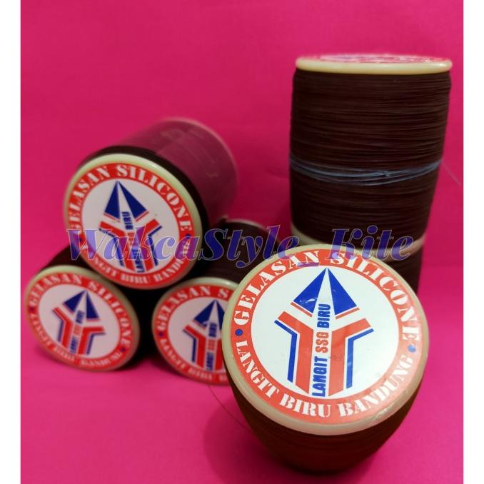 Benang Gelasan Layangan Aduan SSG Langit Biru Original