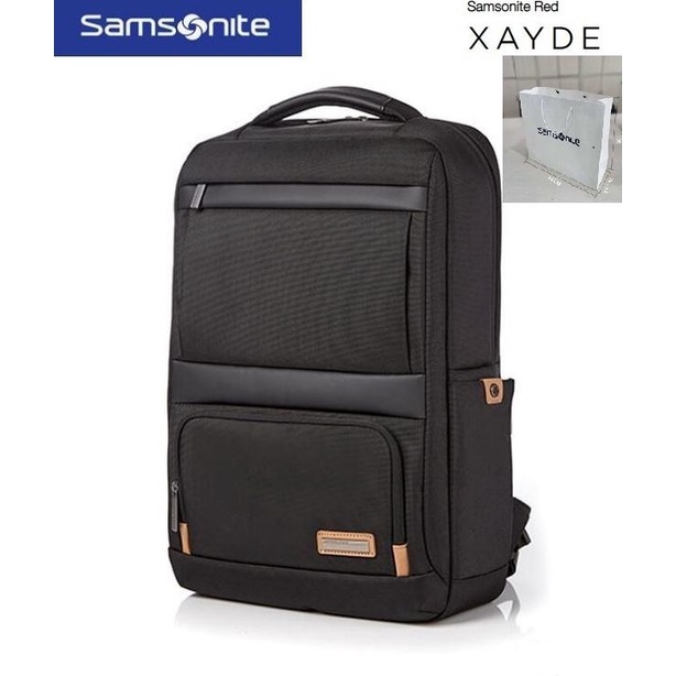 Backpack Samsonite Red XAYDE Laptop and Travel Bag For Man and Woman