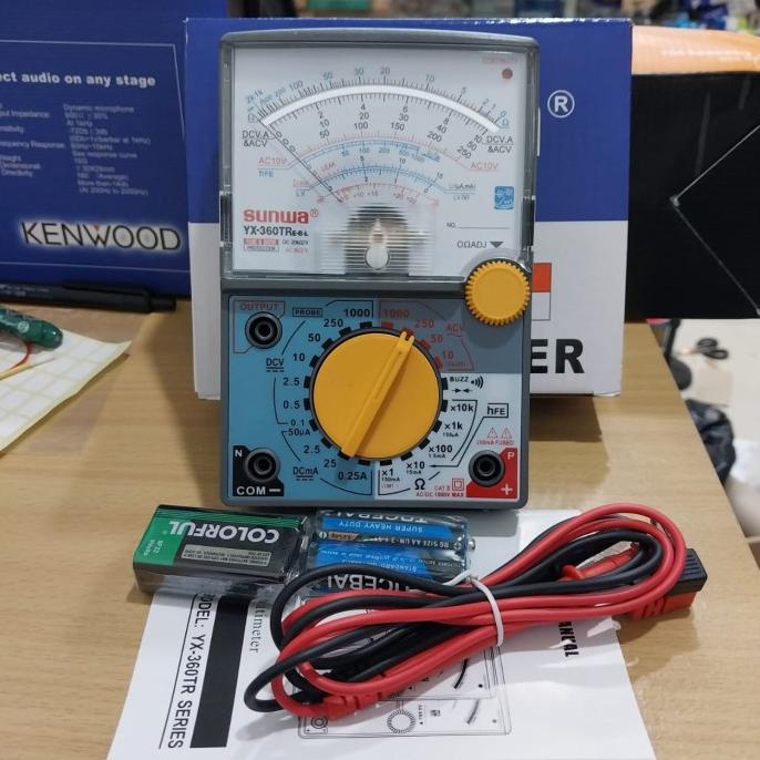 Avometer Multimeter Multitester Analog Sunwa YX-360TR