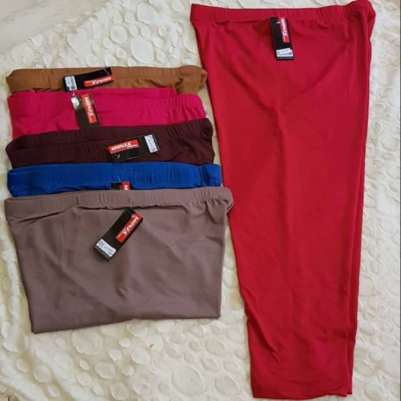 6 Pcs Celana Legging Panjang Merk MONZA