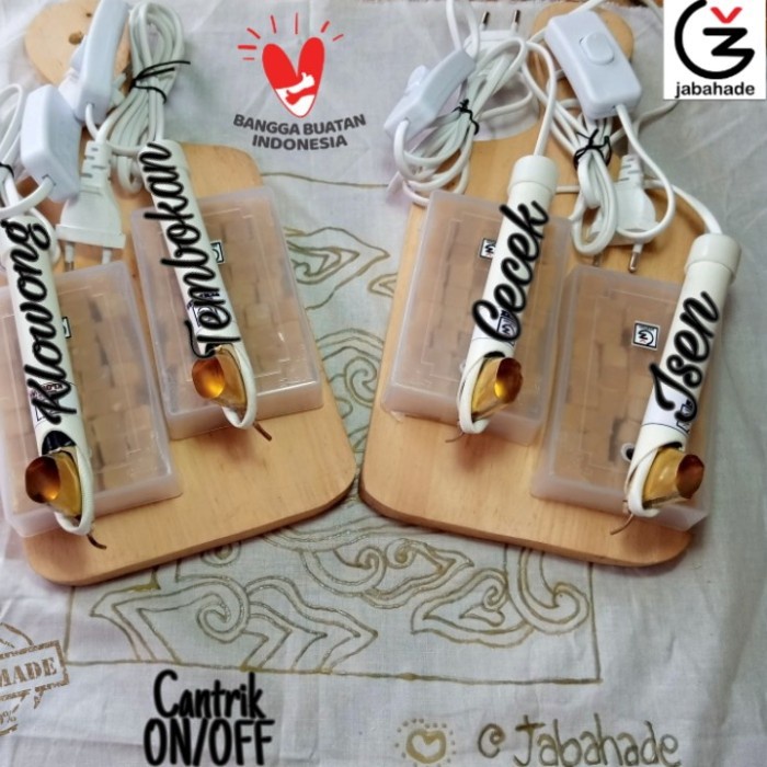 

Promo Canting Batik Listrik Elektrik Saklar On Off Edukasi Belajar Membatik