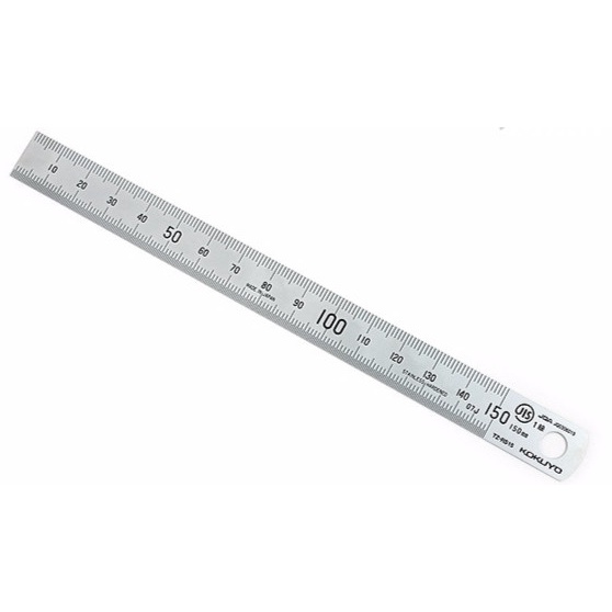 

Promo Kokuyo Stainless Steel Ruler - 15 Cm