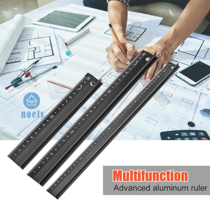

Promo Noelsx Penggaris Lurus Multifungsi Bahan Aluminum Alloy Anti Slip