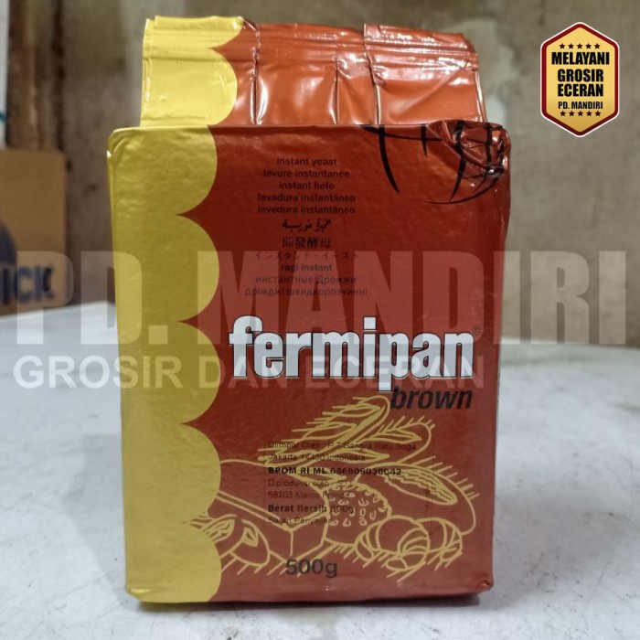 

Promo Fermipan Brown 500 Gr / Ragi Kering