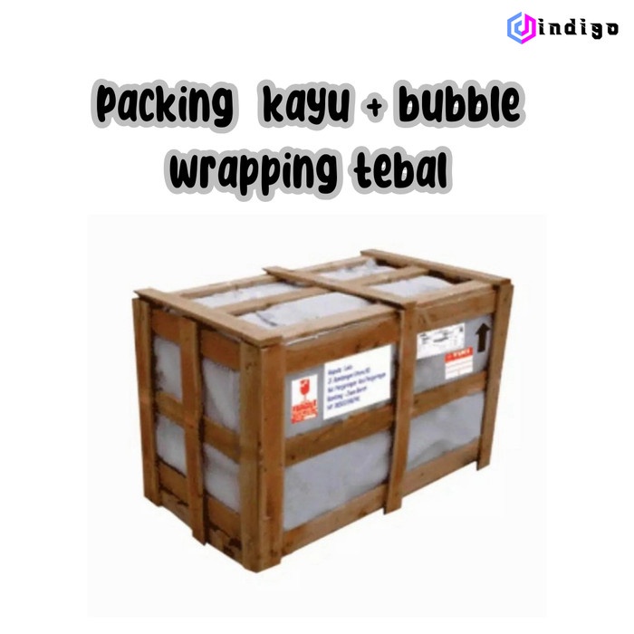 

Promo Packing Kayu + Bubblewrap tebal /Untuk Keamanan Barang Elegan