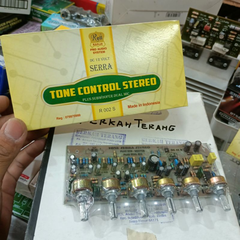 Tone control stereo serra 002 S Dc 12volt
